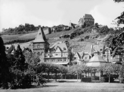 Kranenturm und Burg Stahleck - 1936