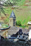 Steeger Tor - aus Blickrichtung Stadt/Burg mit 'Malerwinkel' im Vordergrund : zum Vergrößern der Ansicht hier klicken